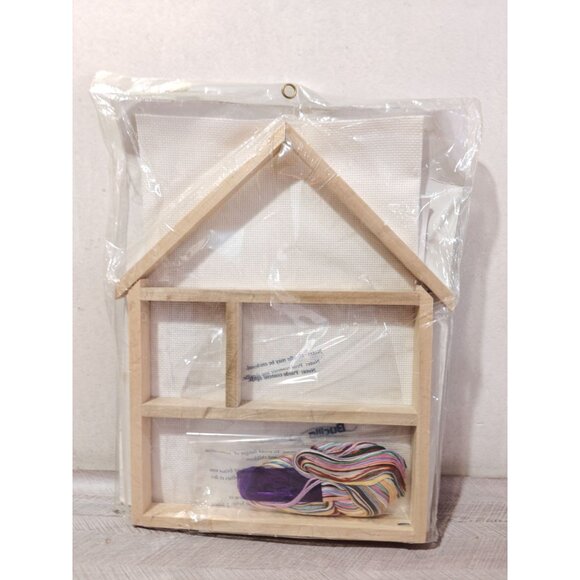 Bucilla Baby Counted Cross Stitch Kit Sleepytime Castle 9" X 12 NEW - Picture 4 of 4